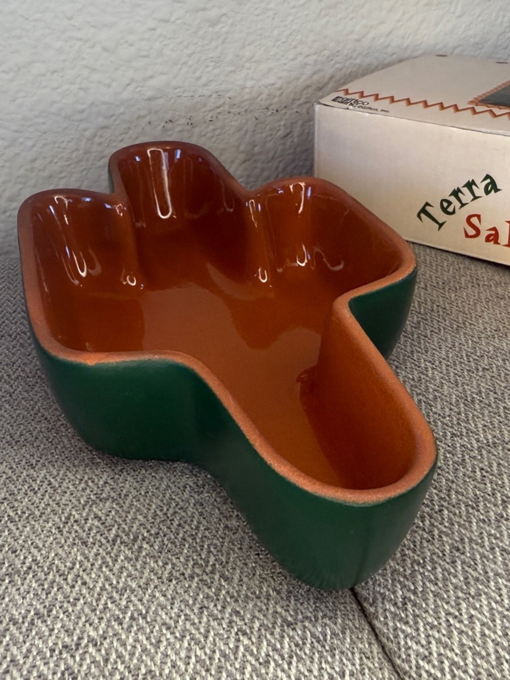 Salsa Bowl - Terra Cotta Cactus - Picture 2 of 16